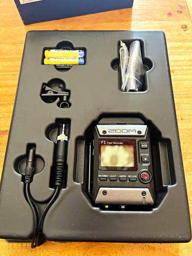 Zoom field recorder - zoom, f1
