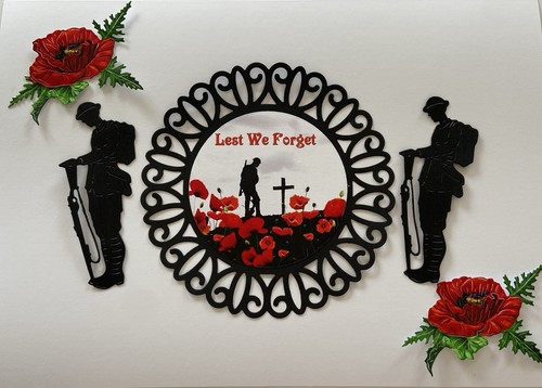 Lest forget doily - we, forget”