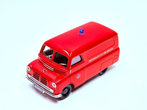Corgi bedford fire van - bedford, ca