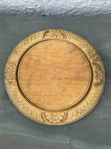 Vintage english carved wood - vintage,