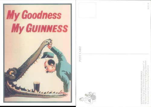 Guinness advertising poster - guinness,