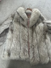 Silver Fox Fur Coat
