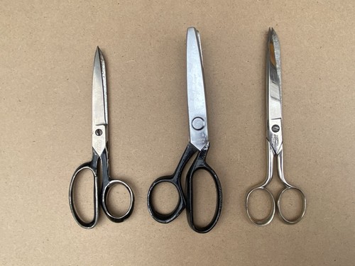 Lot pairs vintage scissors - 3,