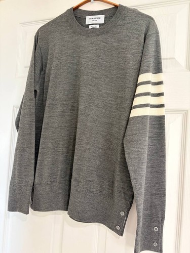 Thom browne classic crewneck - thom,