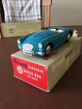 TRIANG ELECTRIC MG Series MGA 1/20 SCALE  BLUE  BOXED Faults