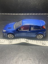 Blue Realtoy die-cast model of