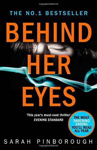 Behind her eyes - behind, the
