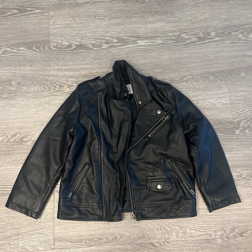 Zara black leather jacket - zara,