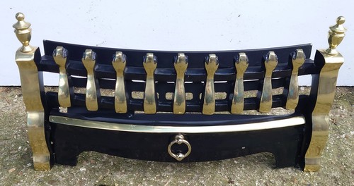 Cast metal fire front fret - fire,