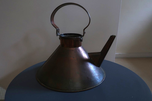 Vintage copper kettle arts - vintage,