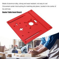 Woodworking Trimming Machine Flip Board Jig Saw Trimmer Router Table Insert Plat