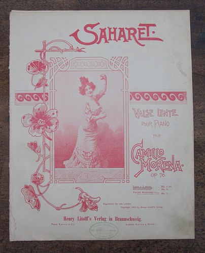 1902 saharet valse australian - saharet,