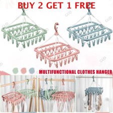 32 Peg Clips Plastic Laundry
