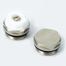 1/2" Radiator Fixing Kit, 1/2" Radiator Air Vent And Bleed Plug Valve