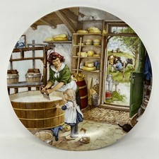 Royal Schwabap Holland - Laundry - Hand Decorated Made in Enter Holland 9.25"