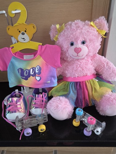Build bear pink teddy - build,