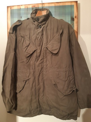 Vintage military jacket parka - vintage,