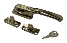 Timber Wooden Locking Casement Window Handle Brass Ideal Basta Shaw Replacement