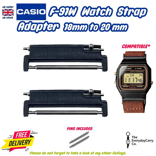 Watch strap adapter - , casio