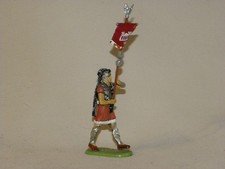 ANTIQUE TOY FIGURINE ELASTOLIN RISER PLASTIC ROMAN SOLDIER VGC