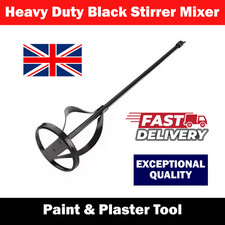 BLACK DRILL PAINT POT PLASTER