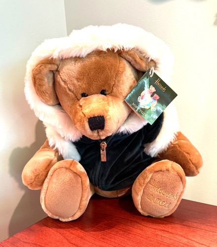 Nwt harrods christmas bear - christmas,