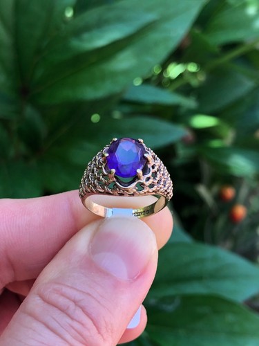 Vintage 9ct yellow gold - vintage,
