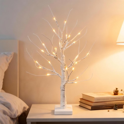 White twig christmas tree with - tree,