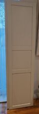 🚪 IKEA Wardrobe White Door Without hinges x2 size 50x194 three panel design 🚪