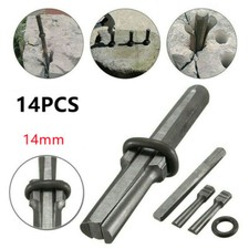 7pcs 9/16" Stone Splitter Plug