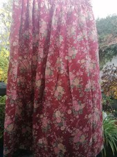 Laura Ashley Stowe red linen