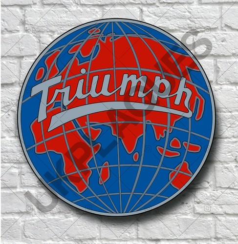 Triumph 2ft garage - wall, sign