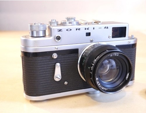 Vintage zorki camera with - zorki, 4