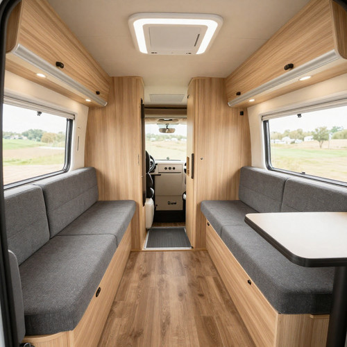 Custom camper van caravan - camper,