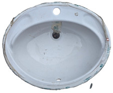 Shires Pavan  550 x 465mm 1TH Inset Vanity Basin in WHITE