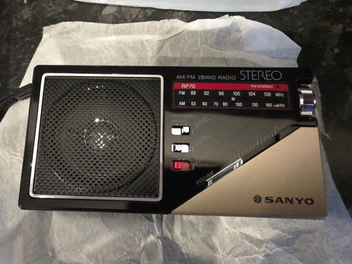 Sanyo fm radio - rp-70, am/fm