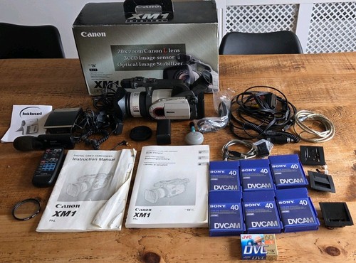 Boxed canon xm1 mini tape - canon-xm1, dv