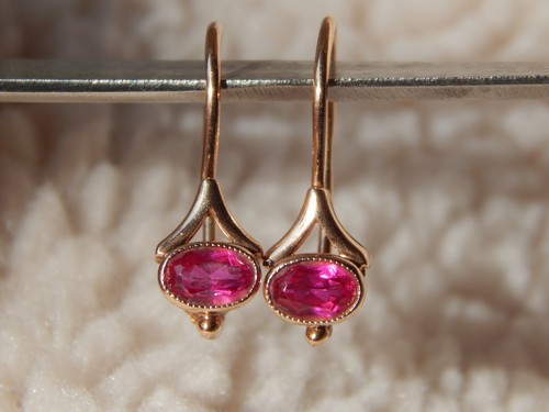 Vintage soviet union earrings - union,