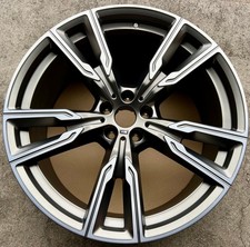 1 X GENUINE 22" ALLOY WHEEL BMW X5 G05 X6 G06 6856068 10.5x22 ET43 STYLING M747