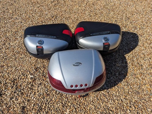 Givi top box and - givi, side