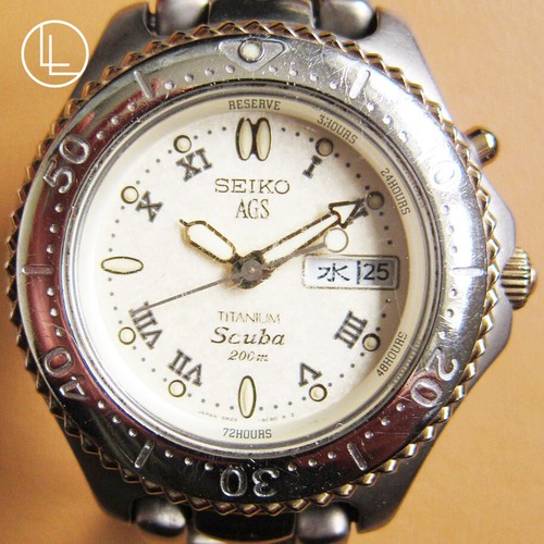 Seiko ags 5m23 6b60 - seiko, kinetic