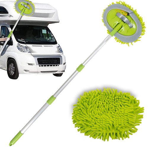 Telescopic car cleaning brush - car,