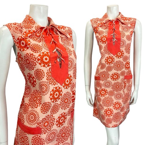 Vtg 60s 70s - 70s, flower