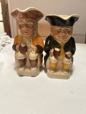 Tony Wood Set Of 2 Toby Jugs