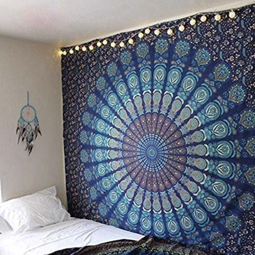 Indian mandala tapestry wall - mandala,