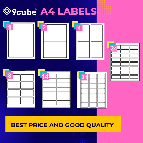 Address labels - a4,