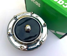 Genuine Lucas Altette 6V Vintage Horn & Chrome Rim for Classic Car & Motorcycle