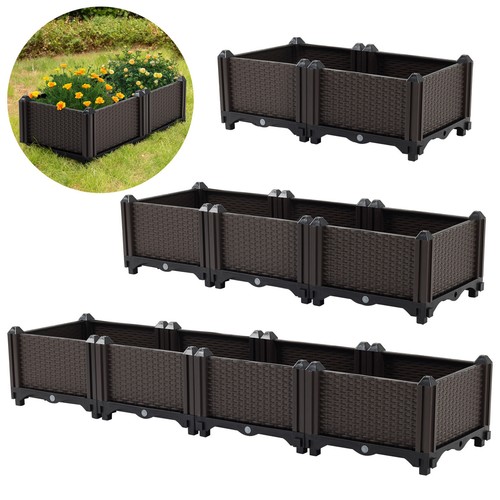 Large trough plant pot long - pot,