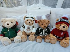 Harrods Christmas Bear Collections Of 2020, 2021, 2022 & 2023 New With Tags