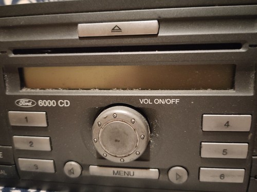 Ford 6000cd car radio - ford,